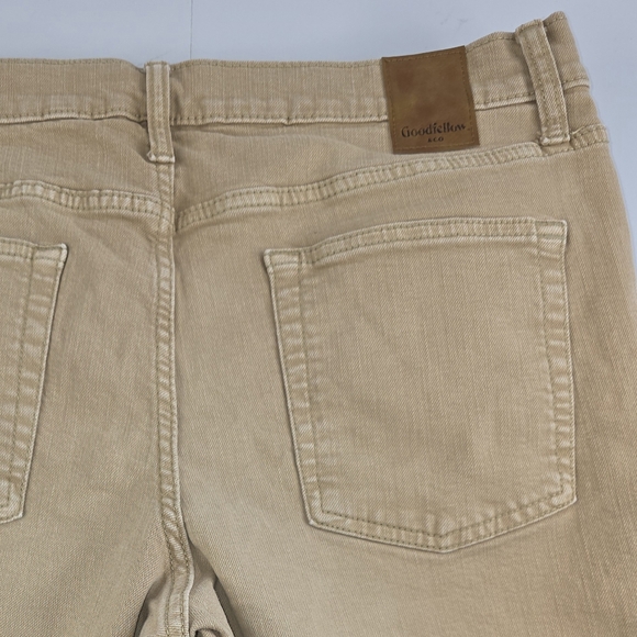 Goodfellow & Co Men's Total Flex Slim Jeans Tan Size 34x32 I-3316 - Picture 10 of 11